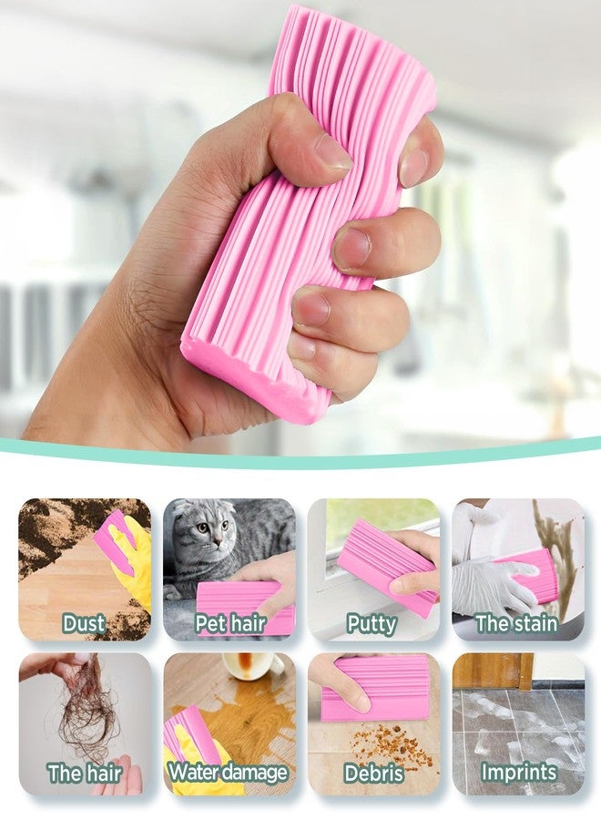EASEWAVE Multi-Surface Cleaning Sponge – All-Purpose Scrubber for Kitchen, Bathroom & More – Gentle on Glass, Screens, Furniture & Cars – Washable & Reusable for Long-Lasting Use - Image 3